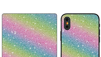 手机与潮流美学的结合,美特柏闪钻背膜