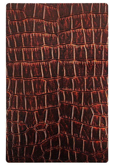 鳄鱼皮纹棕色