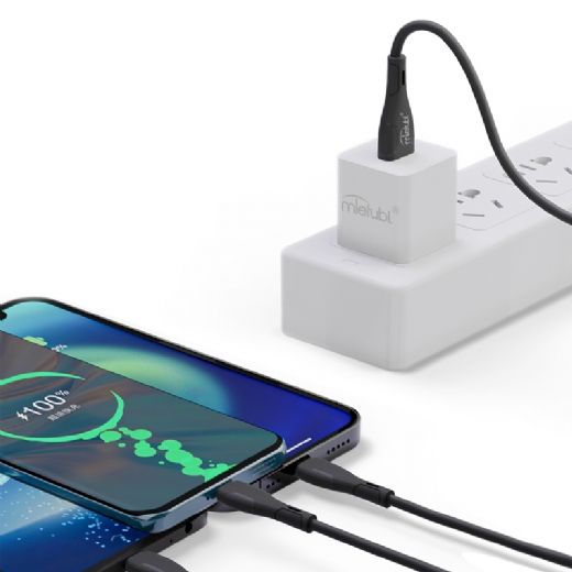 外星人一拖三软胶数据线