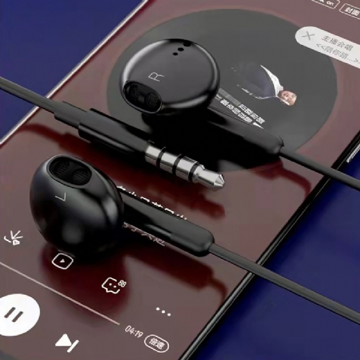 3.5mm半入耳式耳机带麦克风